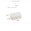 Portable Jewelry Storage Box Travel Organizer Jewelry Case Leather Storage Earrings Necklace Ring Jewelry Organizer Display