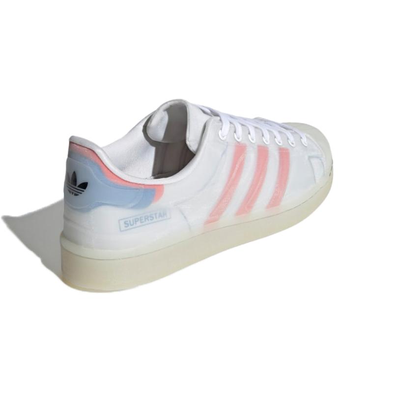 adidas Superstar Futureshell Weiß Rot Blau Sneaker FX5544