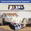 Baseball Cap Big Storage Box, Can Hold Wide Hat Storage Bag, Suitable for Wardrobe Storage Hat Dustproof
