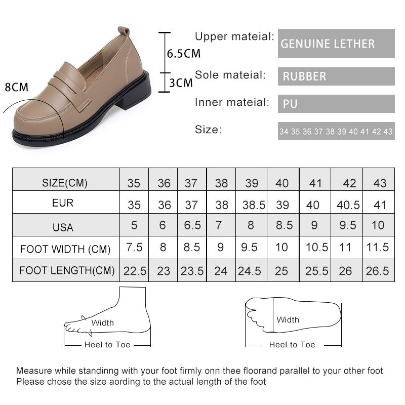 Fashion AIYUQI Loafer Shoes Woman 2024 New Genuine Leather Spring Shoes Woman Slip-on One Foot Big Size 41 42 43 Non-slip Shoes Ladies