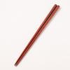 Hashikura Matsukan Chopsticks High Quality Natural Wood 22cm Seven Anagonal Wipe Lacquer Satine Brown Made In Japan G-64561