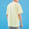 Anta Alphabet Print Round Neck Short Sleeve T-shirt Unisex Tops Coconut-Palm-Green 152328149-2