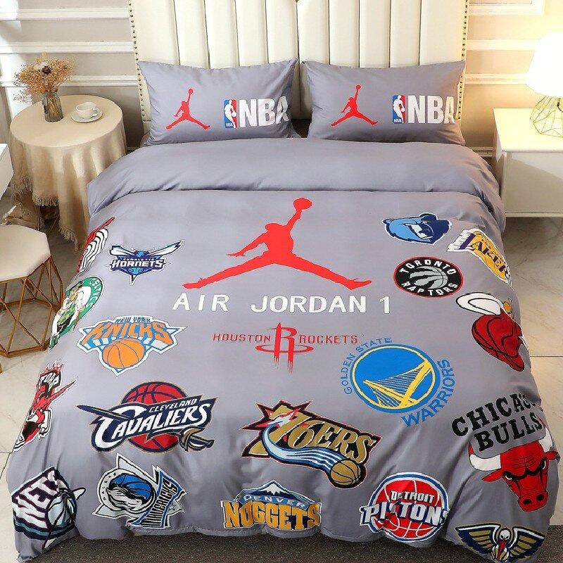 Cute Printed Quilt Cover Pillowcase Three-Piece Set Can Be Made Into Four-Piece 3D Digital Printing