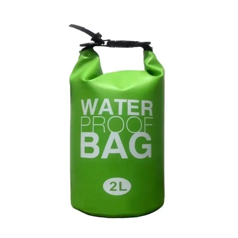 2 Liter Wasserdichter Trockensack Aufbewahrung Schwimmen Kajak Fluss Wandern Schwimmen Segeln Kanu Tauchen Kompression Rucksack