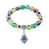 Evil Eye Crystal Beaded Adjustable Bracelet for Boys & Girls