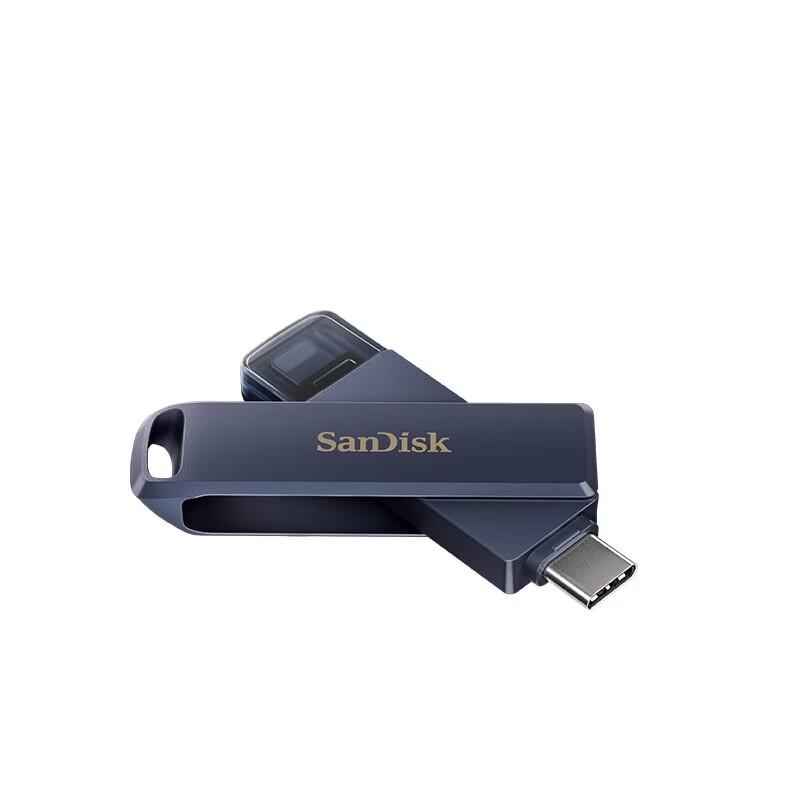 SanDisk iXpand Flash Drive Luxe Dual USB-C & Lightning