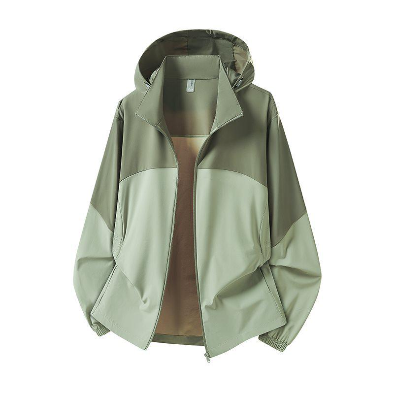 2026 Summer Men's and Couple's Anti-UV Skin Jacket - Versatile, Comfortable Ice Silk Spandex Fabric