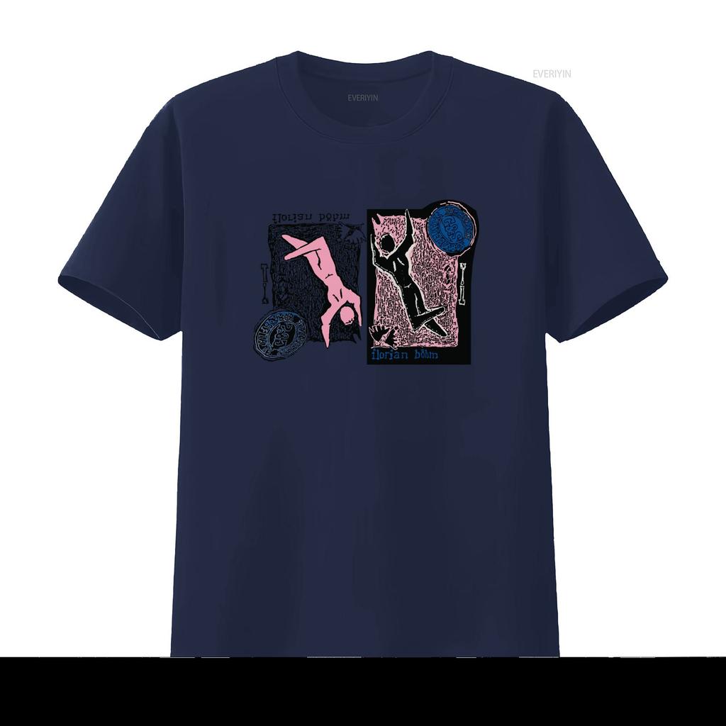 Vintage 90s Gordon Smith Skate Florian Bohm Skateboarding Art Print T Shirt for Men vintage Washed Top For Everyday Wear homme