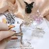 8 Style Transparent Mini Hair Pins Claw Crab Girls Women Barrette Acrylic Butterfly Hair Clips Korean Hair Accessories
