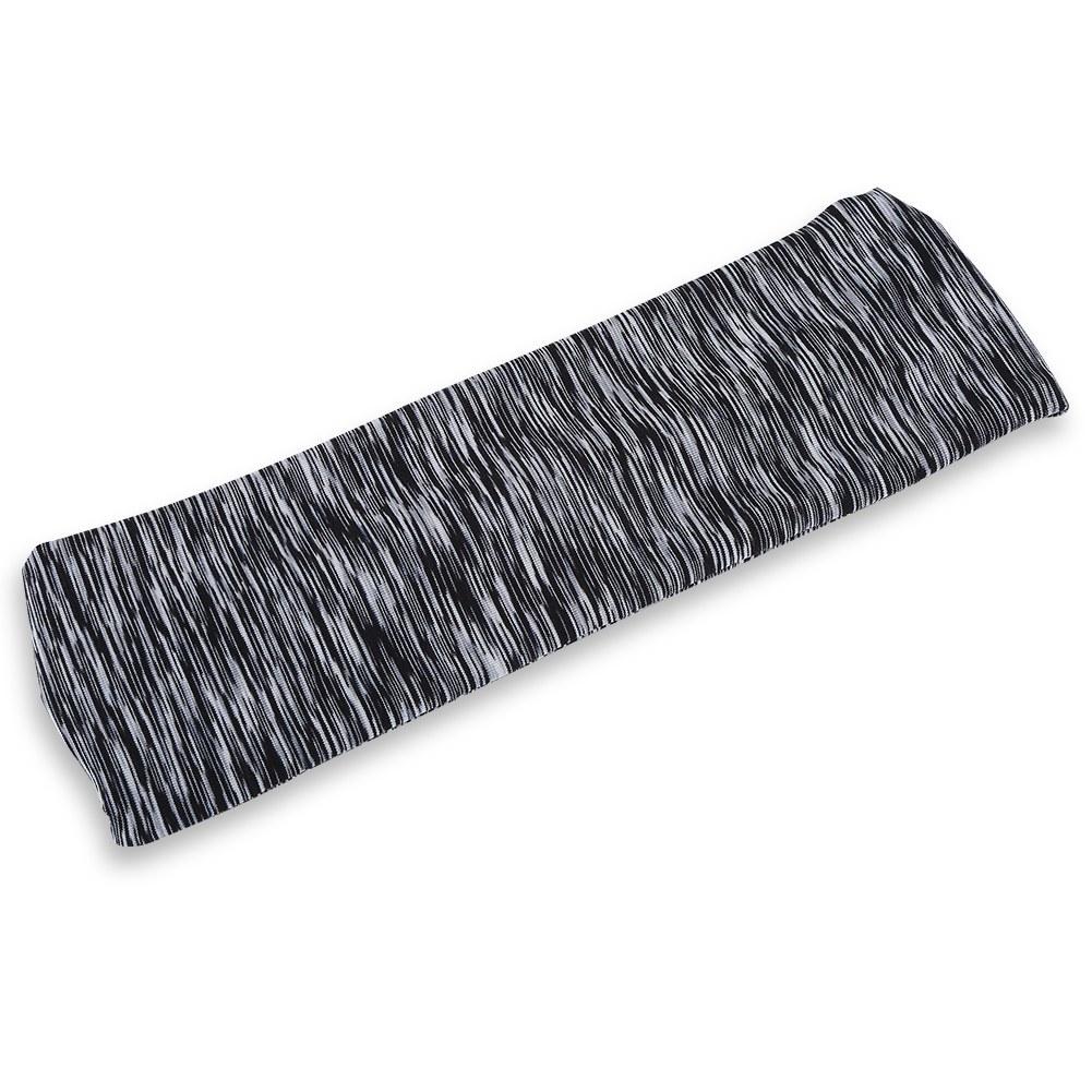 Sweatband Headband Sport Bicycle Tennis Bike Cycling Stretchy Breathable Hairband Stripe Gray