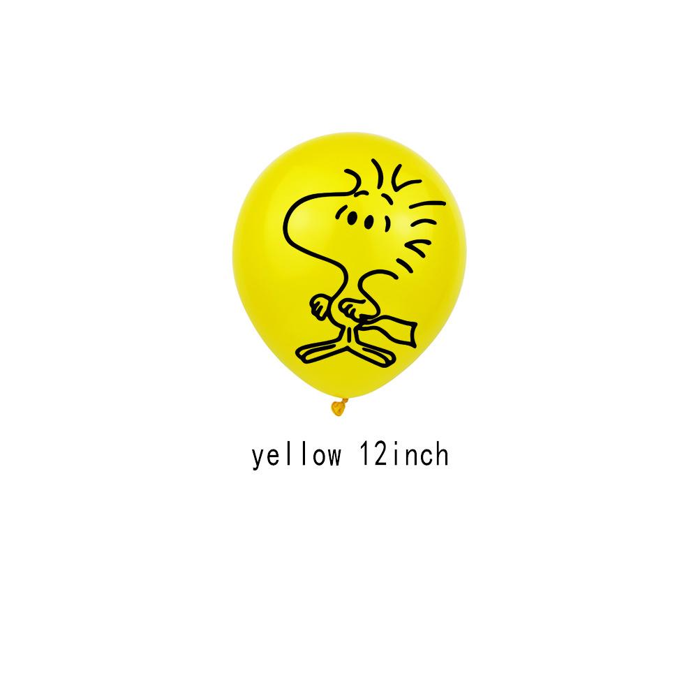 Snoopy Themed Kids Birthday Party Decorations Set