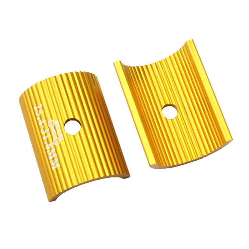 

Bike Handlebar Shim 25.4mm To 31.8mm/31.8mm To 35mm Aperture Adapte For Mtb Road Bicycle Bar Stem Golden 25.4 to 31.8mm