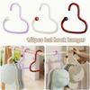 Dopamine Round Hat Hanger for Baseball Caps 1/3pcs Versatile Hangers for Hats Ties Scarves Bags Multifunctional No-Drill Hook