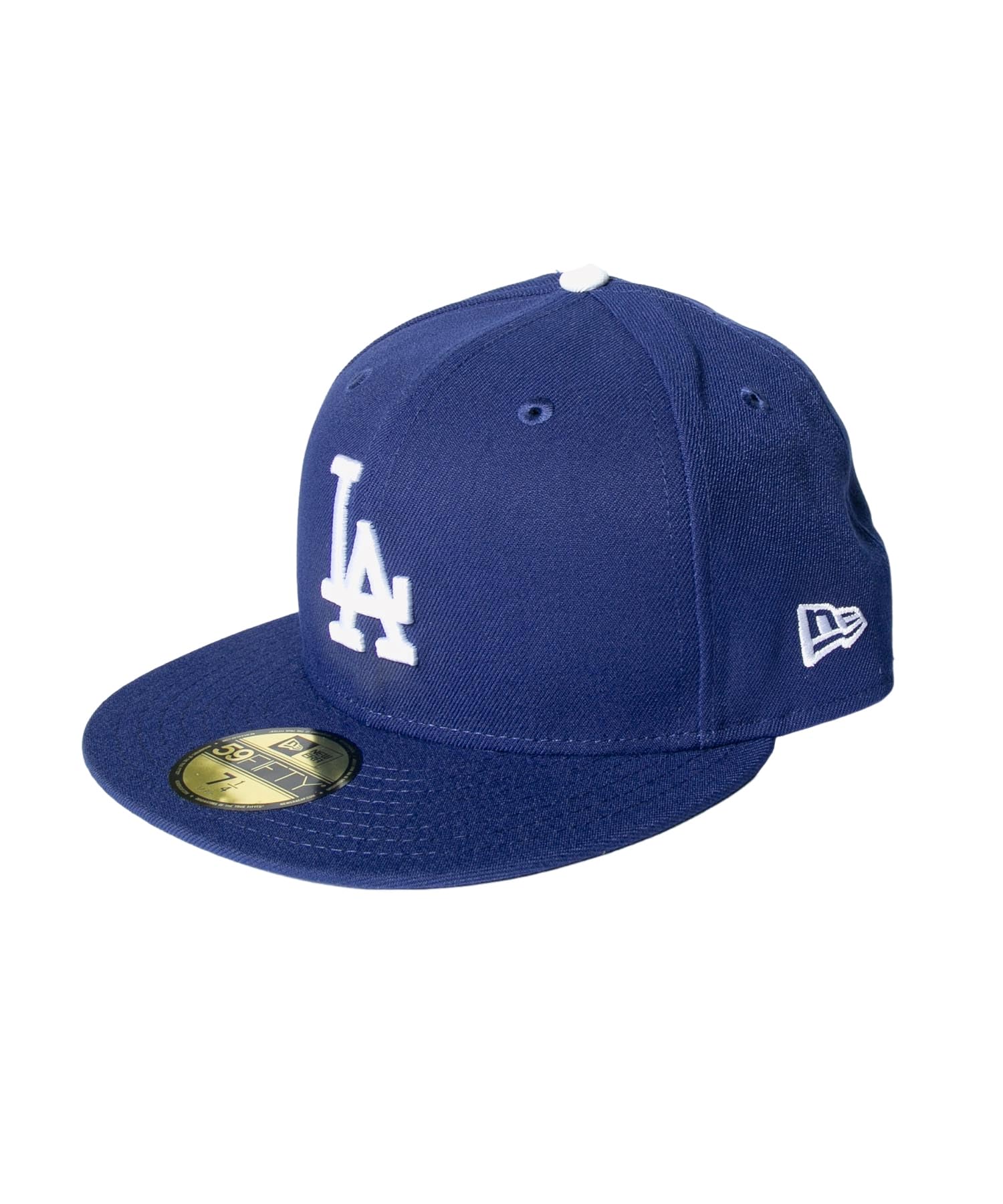 

New Era 59FIFTY Los Angeles Dodgers Blue Size 7 Cap, & White, 1/8 [Used]