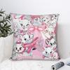 Marie Katze Kissenbezug Polyester Kissenhülle Deko Niedliche Cartoon Katze Sofakissenbezug Zuhause Großhandel 40x40cm