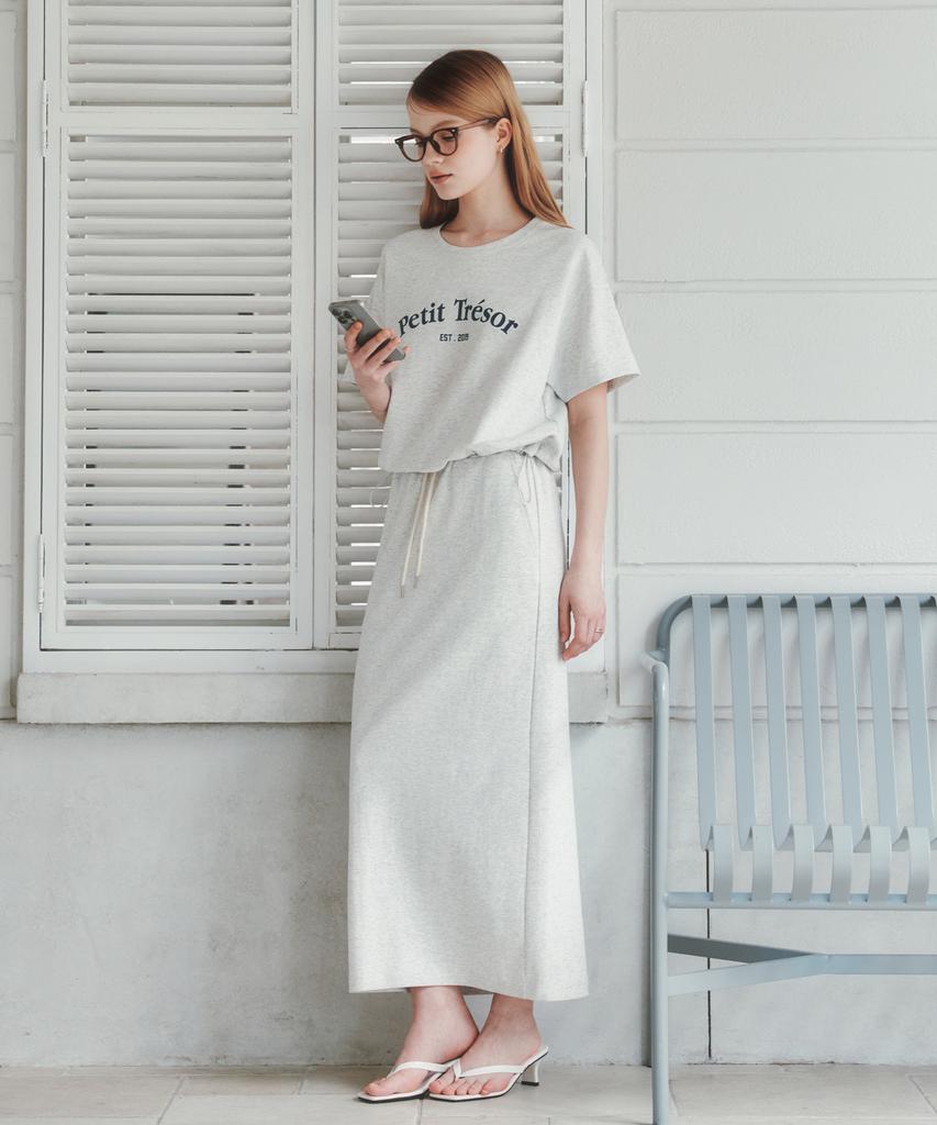 Zero Street Cozy Training Skirt / White Oatmeal