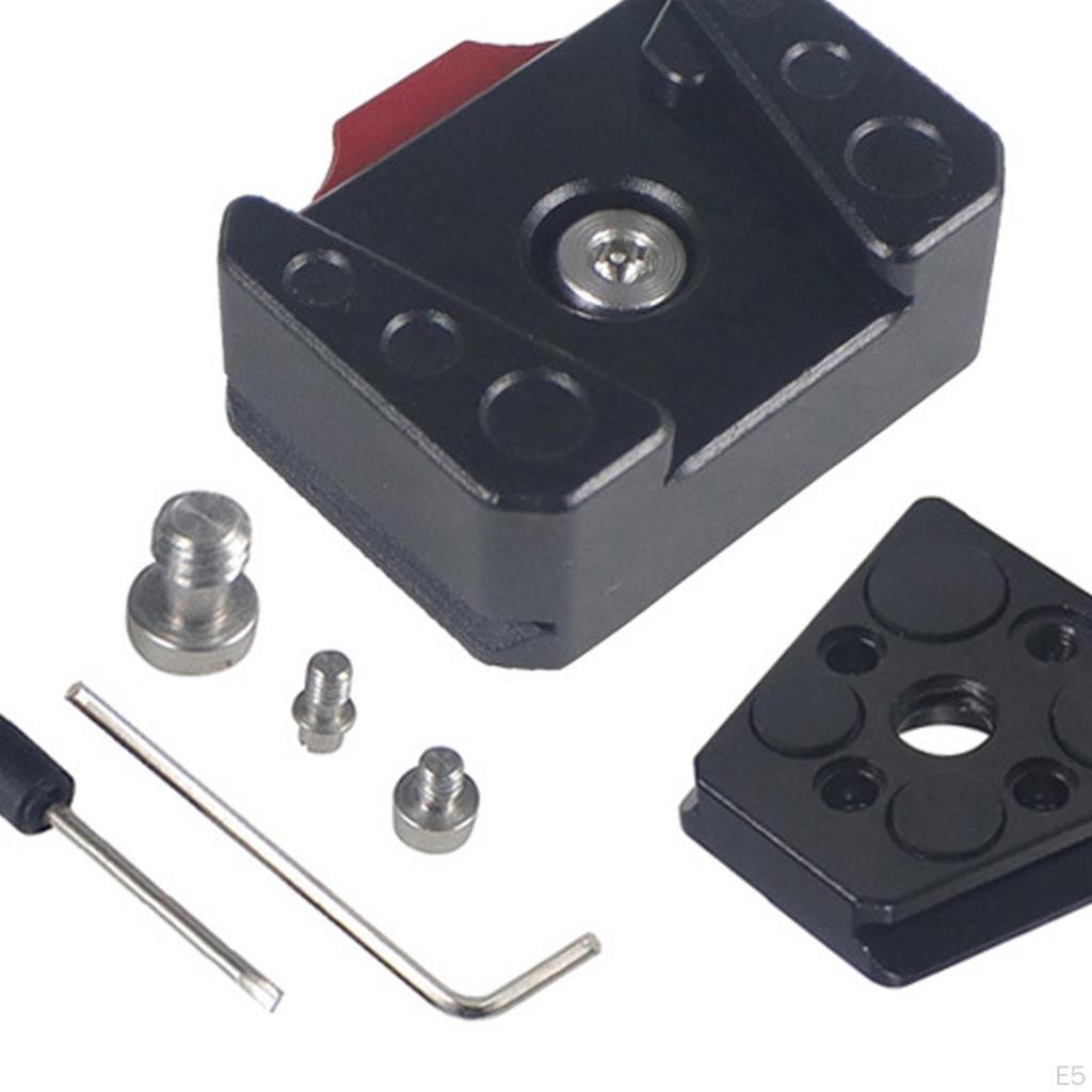 Quick Release Clamp Plate Camera Mount Adapter Heavy Duty Equipment Replacement