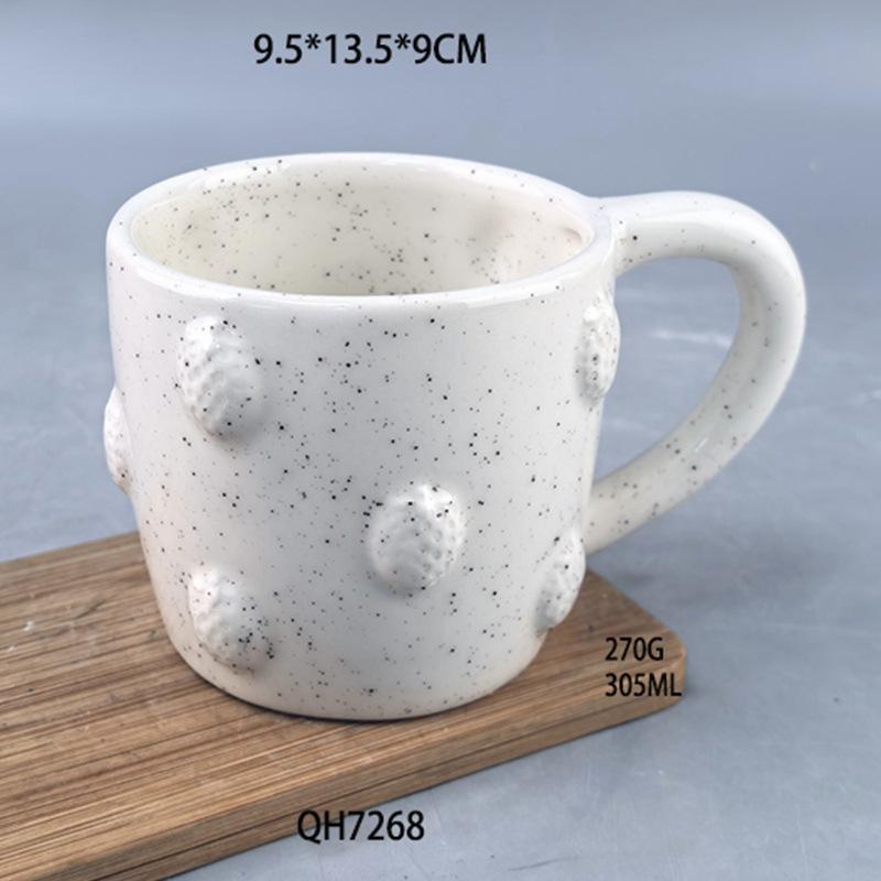 Creative Gourd Mug Ceramic Cup Nordic Color Matching Couple Coffee Cup Milk Cup Small and Cute