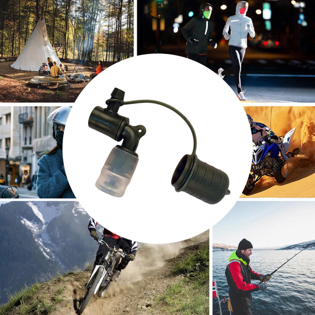 Wandern Rucksackreisen Wasserbeutel Saugdüse Trinkrucksack Mundstücke Beißventile Ersatz mit Ein-/Ausschalter