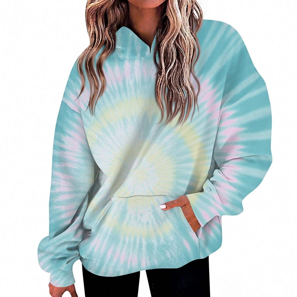 Women's Fashion Daily  Casual V-Neck Long Sleeve Printed Top