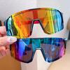 1/8pcs UV400 Cycling Sunglasses for Men Women Big Frame Sports Eyewear Running Fishing