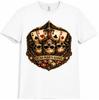 Poker T Shirt Dead Mans Hand Four Aces Gambling Cards Graphic Tee