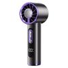 2025 Portable High-Speed Handheld Fan: Smart Digital Display, USB Rechargeable, Mini Size for Outdoor Use
