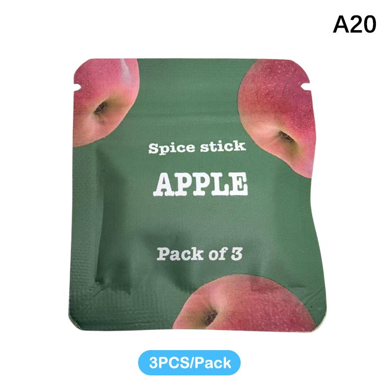 3Pcs/Bag Quit Smoking Inhaler Energy Bar Smokeless Essential Oil Flavors Aromatherapy Aromaterapi Artifact Device Replace Stick