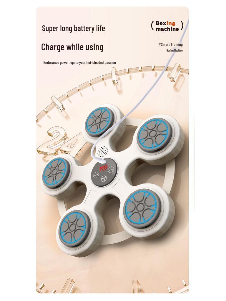 Bluetooth-Musikboxmaschine: Intelligentes Wandziel & Reaktionstrainer für Heimdekompression