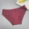 Moonflame 5 Pcs Underwear Girls Low Rise Cotton Briefs Sexy Lace Women's Panties