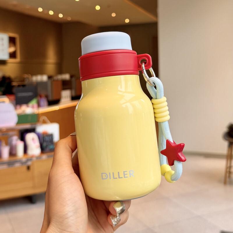 Diller D9508 Portable Insulated Straw Water Bottle