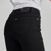 Lee 433 Slim High-Waist Black Jeans for Women