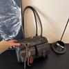 Autumn/Winter 2026 Retro Casual Large Capacity Shoulder Bowling Bag