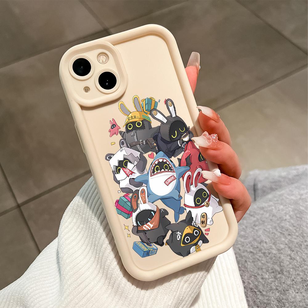 Soft Silicone Phone Casing Full Cover Camera Shockproof Protection Case for Samsung Xiaomi Redmi Poco