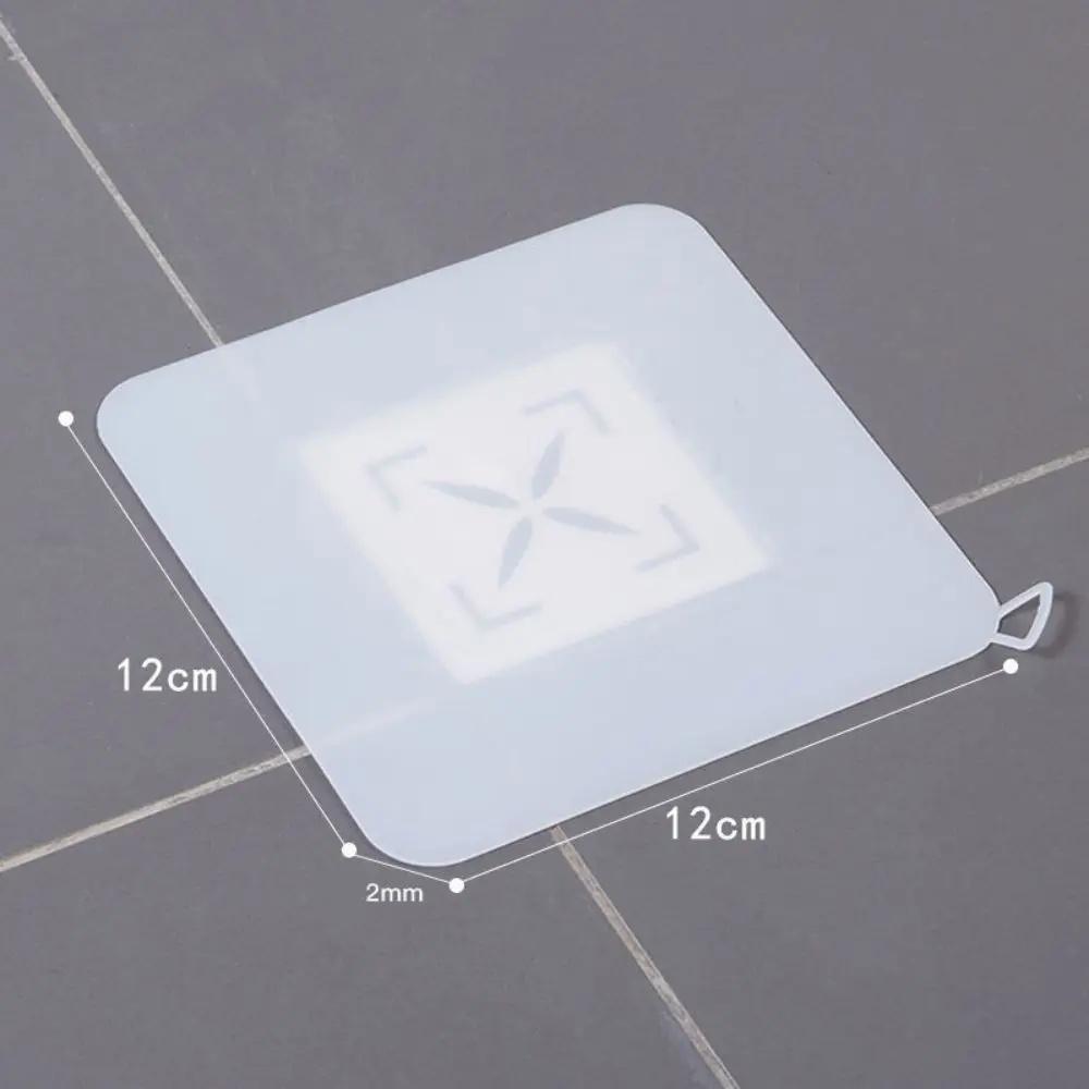 Silicone Floor Drain Anti-smell Cover Sewer Sink Smell Removal Sealing Drain Cover Kitchen Bathroom Home Insect-proof Seal Cover