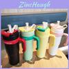Outdoor Sports Insulated Travel Mug With Handle And Straw For Commuting And Camping