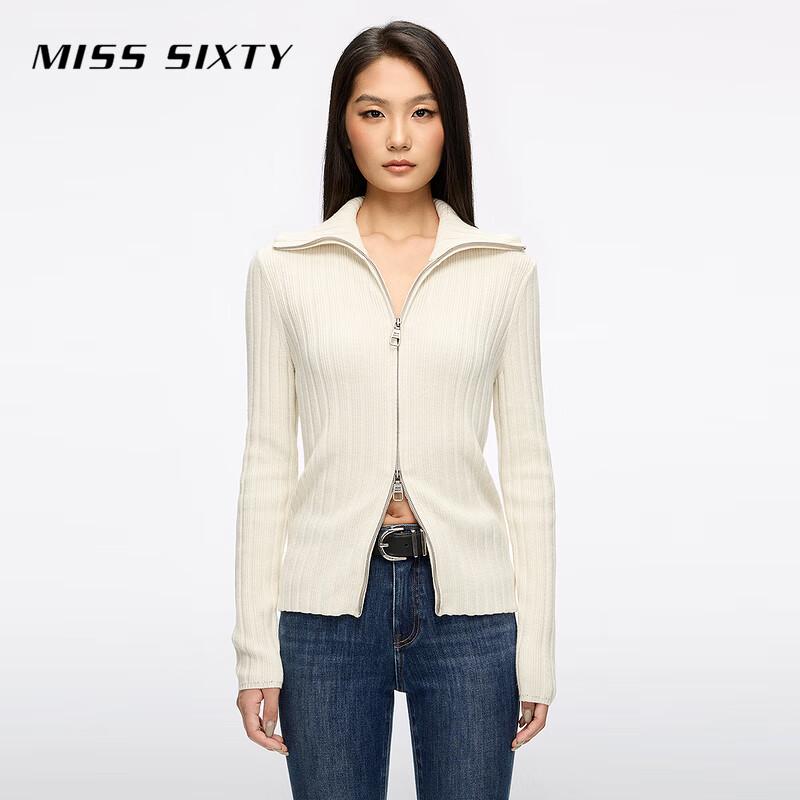 

Женский кардиган крупной вязки с косами из смесовой шерсти MISS SIXTY S