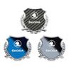 ABCDGF1 Alloy Car Fender Emblem Laser Logo Window Badge for Skoda Kodiaq Karoq Superb Fabia Kamiq Octavia Citigo Yeti Rapid Scala Vision