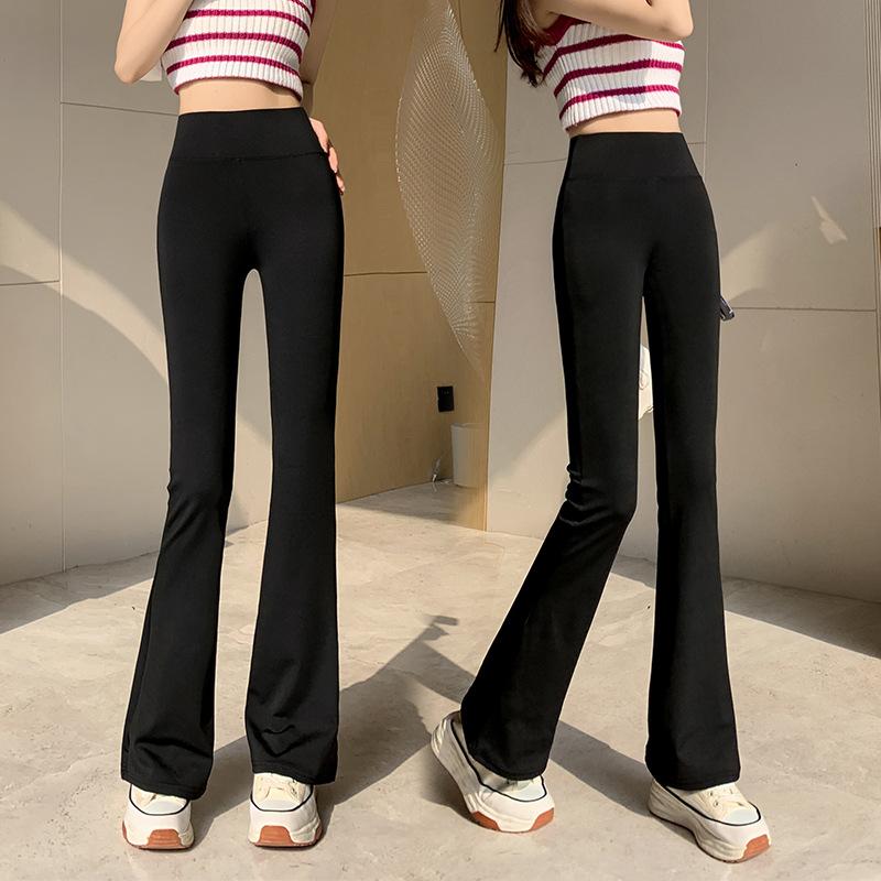 Leggings Sportivi Yoga a Vita Alta Tights Fitness da Palestra Streetwear Casual Pantaloni Casual Vintage da Donna