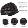 Mens Short Side Part Straight Wig High Temperature Fiber Synthetic Hairpiece Seniors