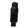 1 Stück 5,5*2,1 mm Buchse auf Typ-C 3.1 Stecker 90 / 180 Grad DC-Adapter