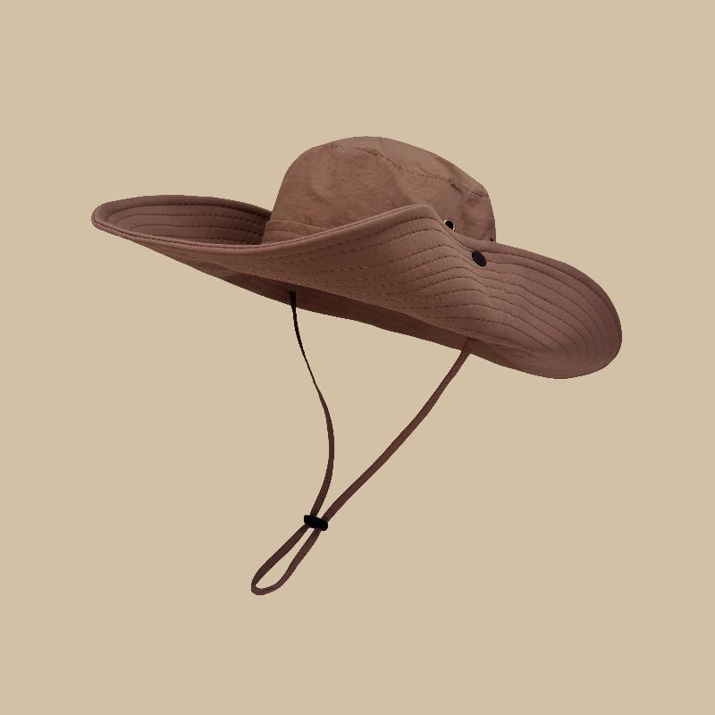 

2025 Летняя шляпа рыбака мужская для активного отдыха, рыбалки, походов, пляжная шляпа, сетчатая, дышащая, с защитой от УФ-лучей, от солнца, с большими широкими полями