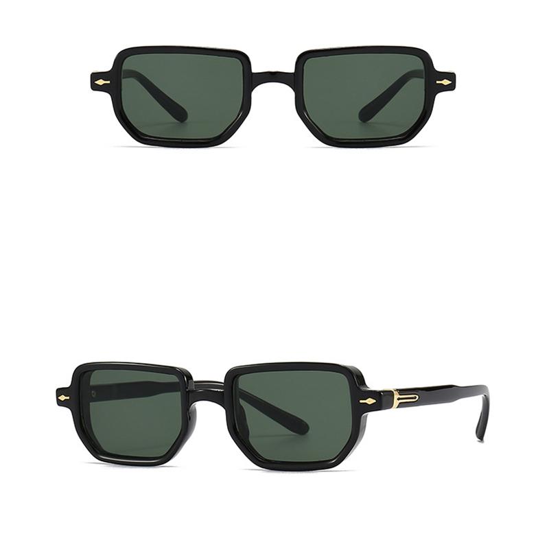 Luxury Brand Designer Square Rivet Sunglasses Women For Men Trending Sun Glasses Vintage Fashion Popular Driving Shades Uv400