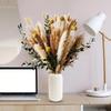 Bohemian dried flower bouquet, wall decoration, rustic style floral arrangement, creating ambiance for office and bedroom decor