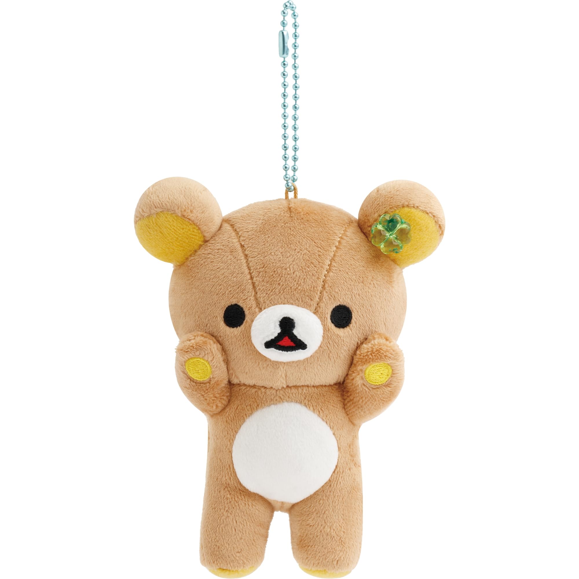 MV63701 Rilakkuma Kumakyun Hanging Plush Toy Rilakkuma  Chairoikoguma s Days