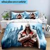 1PC Assass Warrior 3pcs Bedding,Including 1pc Duvet Cover And 2pcs Pillowcases Perfect for Christmas,Ideal for Bedroom, Dormitory