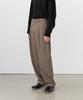 INSILENCE Front Line Wool Pants Ash Brown