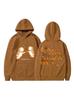European Size Double Astronaut Unisex Hoodie - Casual Loose Fit Sweatshirt