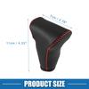 ABSOPRO Gear Shift Lever Automotive Interior Gear Shift Knob Trim for Honda 2017 2018 2019 2020 2021 Black Faux Leather with Red Line Cover, CR-V