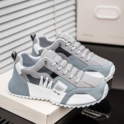 Nouvelle Grande Taille 47 48 Chaussures de Sport pour Homme Confortables Respirantes à Lacets Chaussures Décontractées à Bout Rond Chaussures à Semelle Baskets pour Homme Tênis